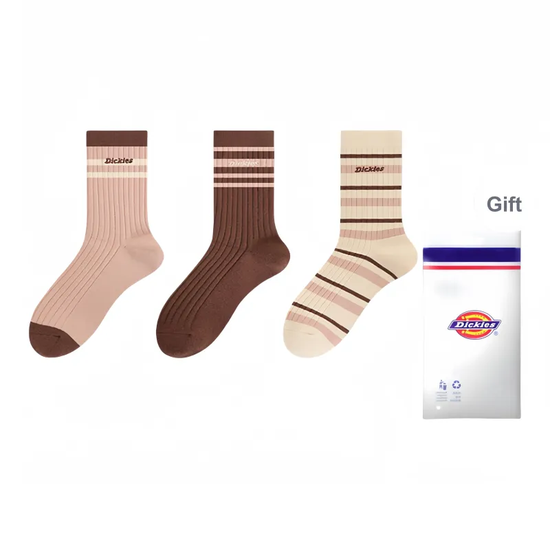 Dickies Thickened Terry Thermal Breathable Skin Friendly Fall Winter Crew Socks Women's-6
