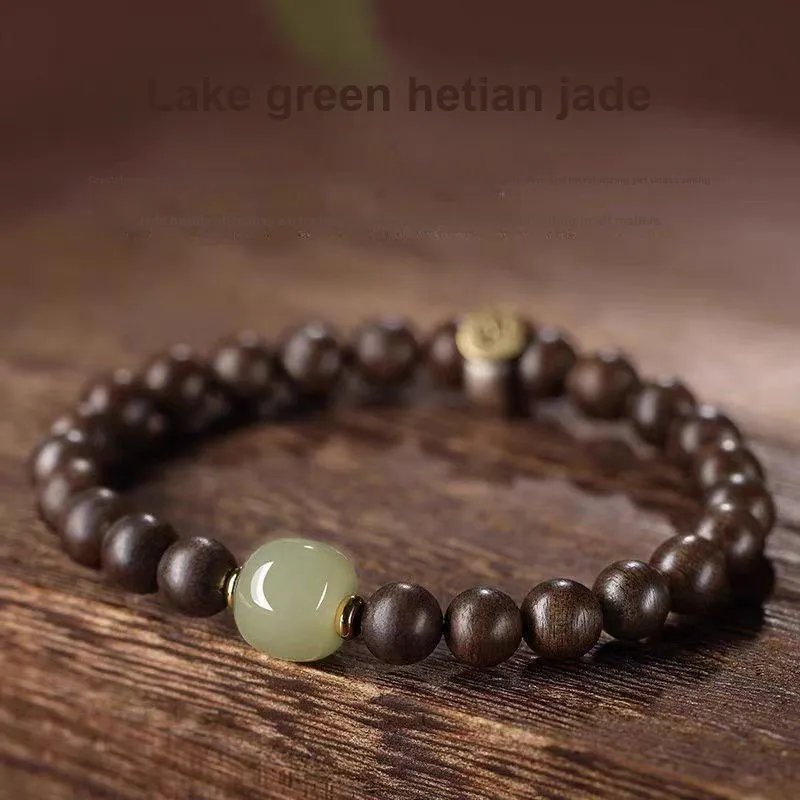 YIZHILIN Fragrance Agarwood Bracelets Unisex-42