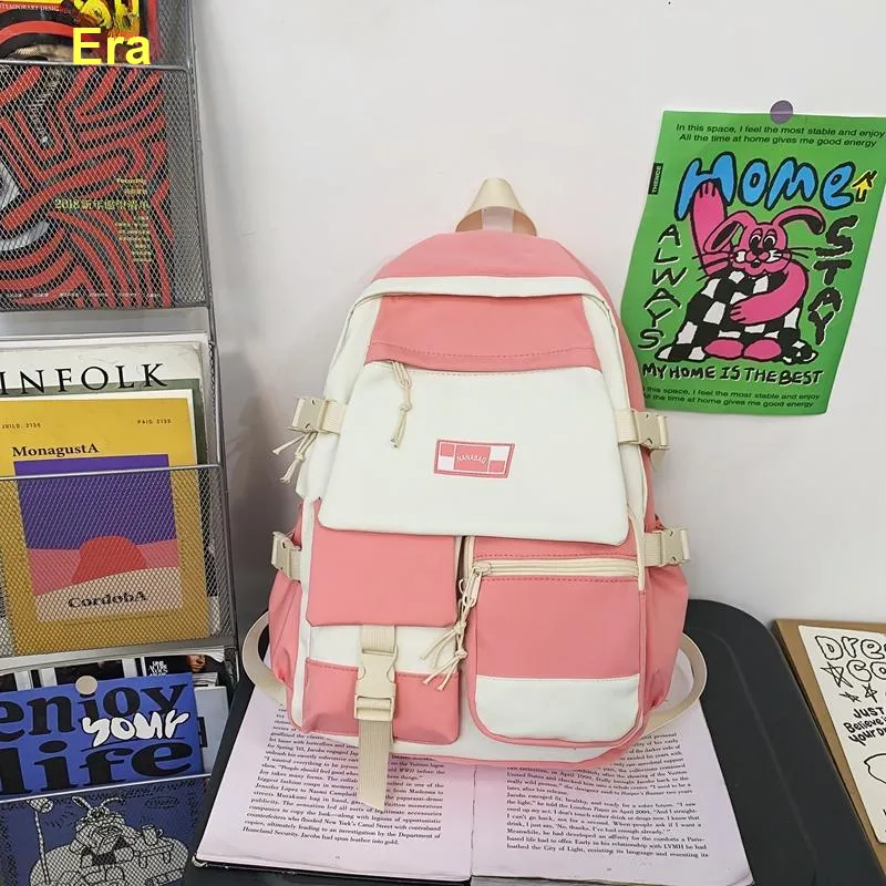 Wolfhorse Nylon Backpack Unisex Multicolor-30