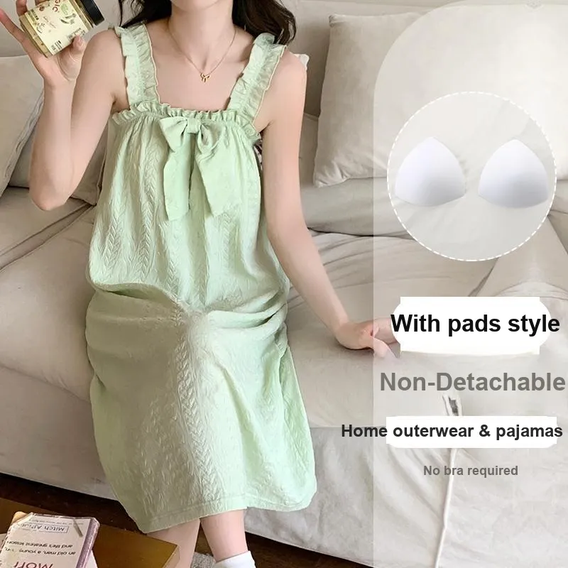 OUSHIBO Nightgown Women's Image Color-2