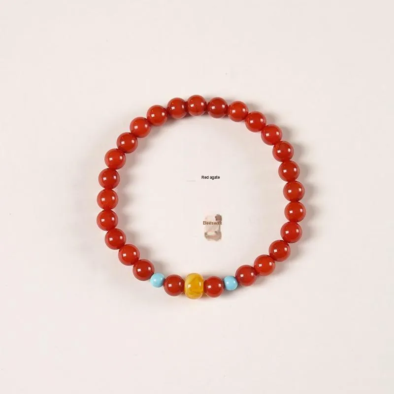 Fengyun Pavilion Agate Bracelets Unisex-2