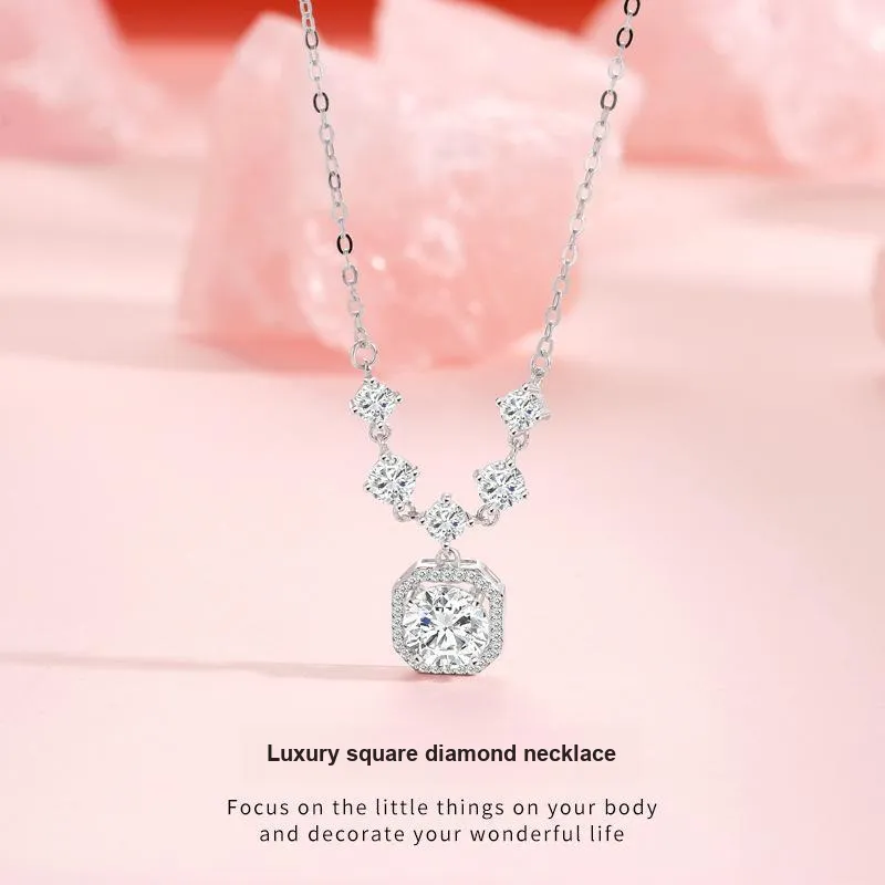 JESCAKOO S925 Silver Necklaces Women's-1
