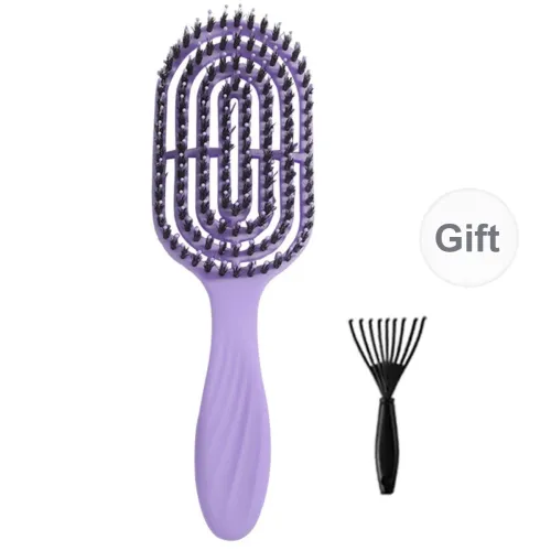LMLTOP Hair Curling Iron Styling Comb Massage