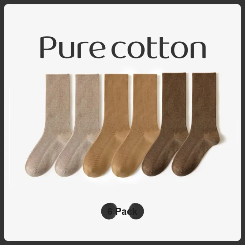 Caramella Mid Calf Socks Women's 6 Pack-32
