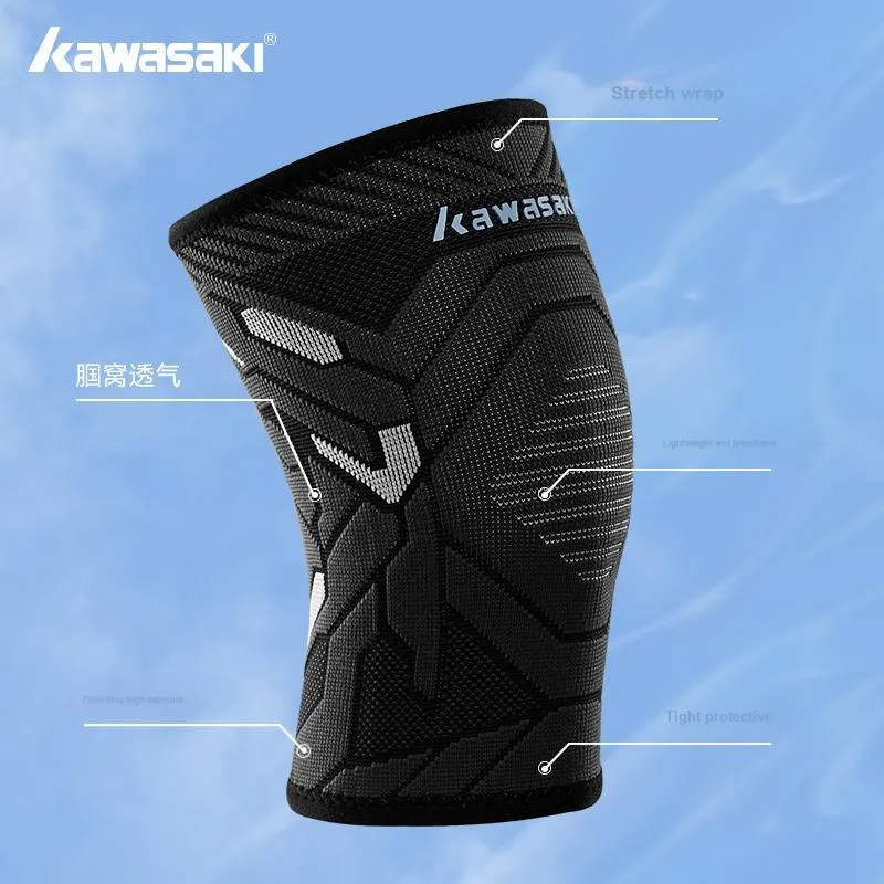 Kawasaki Mecha Collection Basketball Soccer Bike Kids' Polyester Polyamide Elastane Knee Pads-9