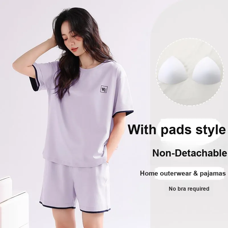 OUSHIBO Pajama Set Women's Image Color-3