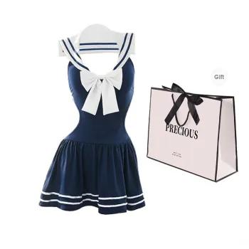 TLXT Nightgown Women's Navy Blue