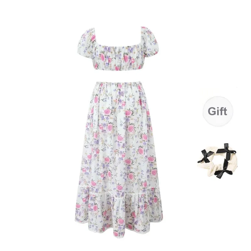 TORIGHT Two Piece Skirt Sets Women's-1