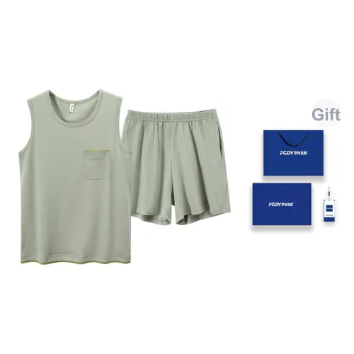 Floating Light Islands Пижама Набор Женский Gift Box Set Ванильный Зеленый