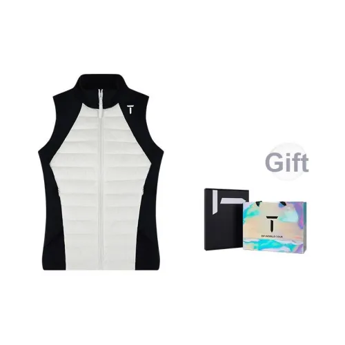 EUROPEAN TOUR Жилет Осенний Женская Белая