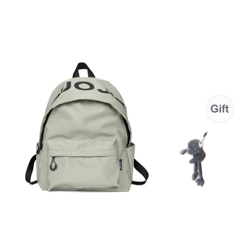 BRABOSTON Nylon Backpack Unisex White/Black/Red/Blue-0