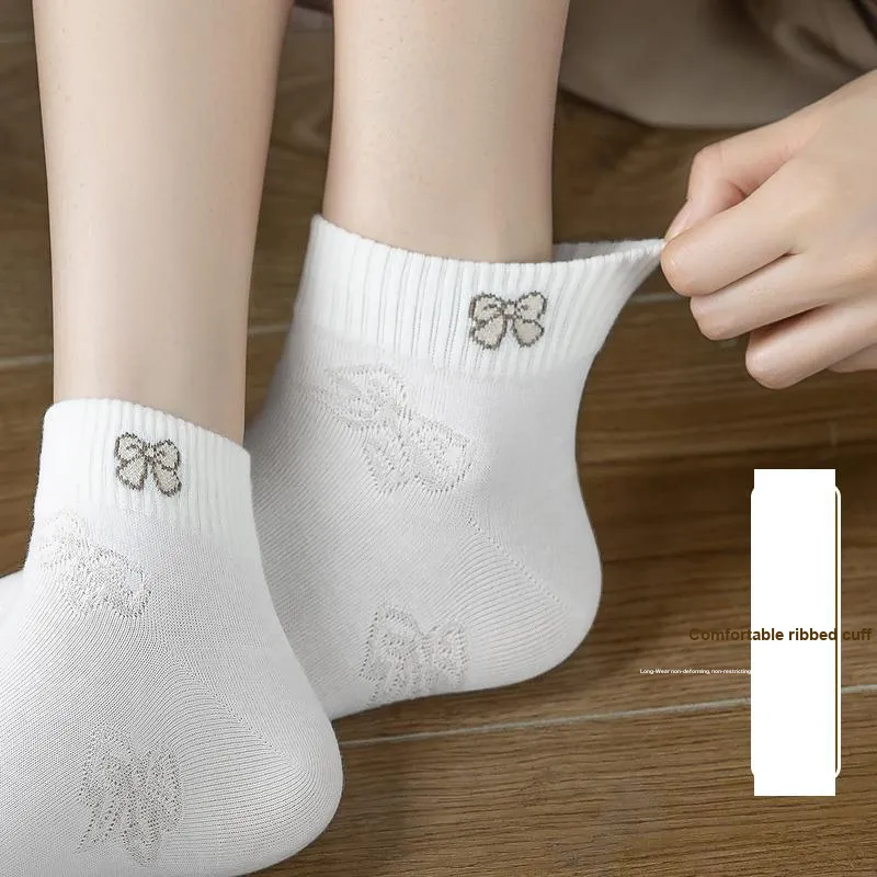 PLANDOO Mid Calf Socks Women's 6 Pack-6