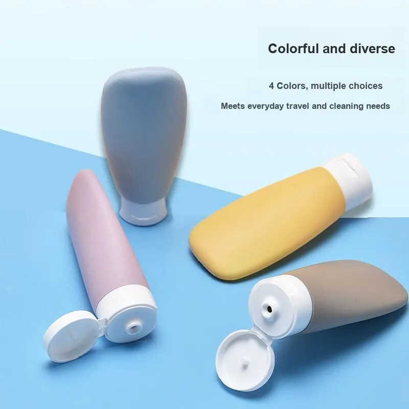 JIAOXUEFEI Travel Refillable Bottles Set Portable Cosmetics Lotion Perfume Refillable Containers Travel & Business Set-1