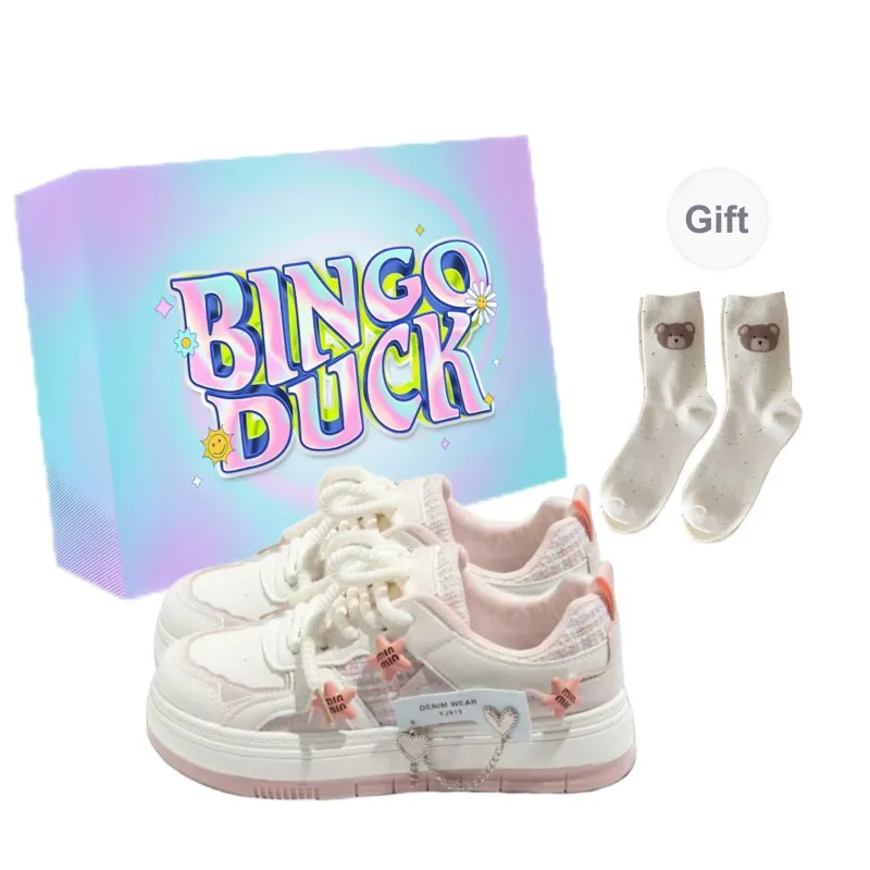 BINGO DUCK Skateboard Shoes Women's-18