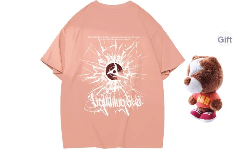 LIGHTNING BEAR T Shirts Unisex-24