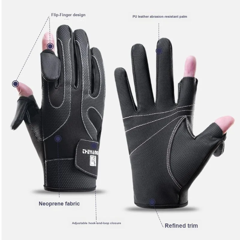 TUCANO PU Leather Fitness Gloves Men's-4