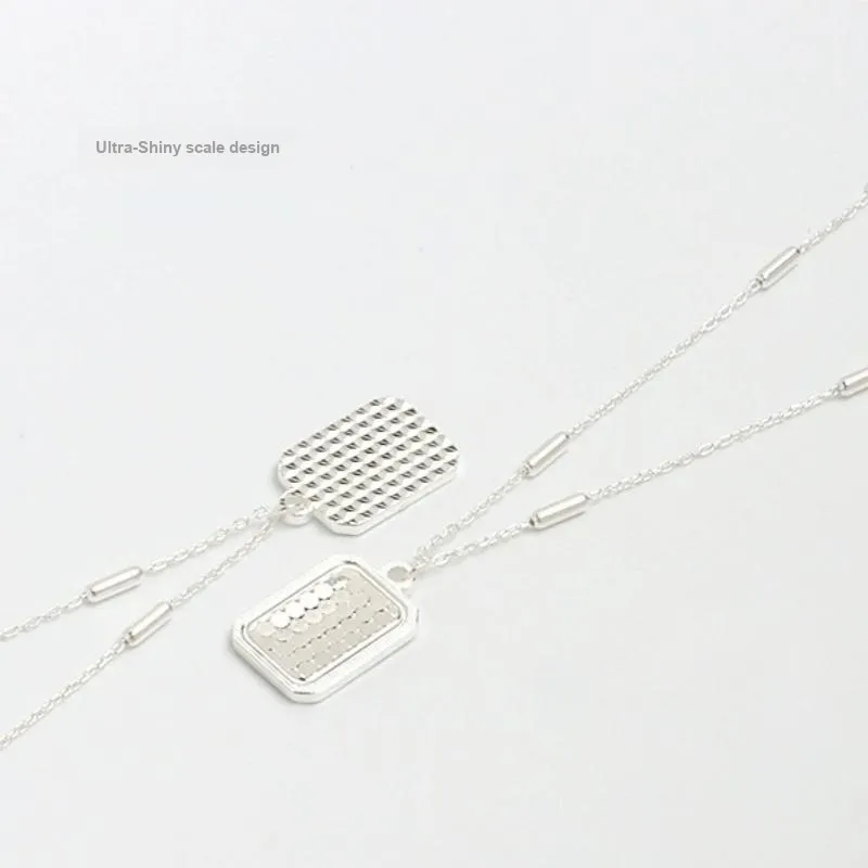 NSAOT 990 Silver Necklaces Women's-2