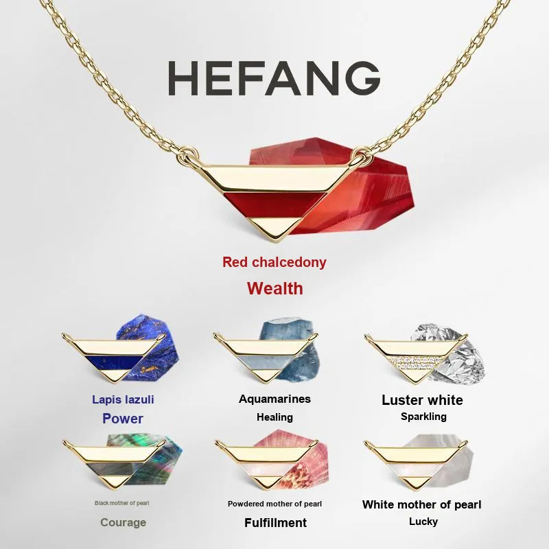 HEFANG Candy Series Copper Alloy Necklaces Unisex-3