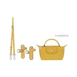 Yellow Crossbody Shoulder Strap+No-Hole Buckle