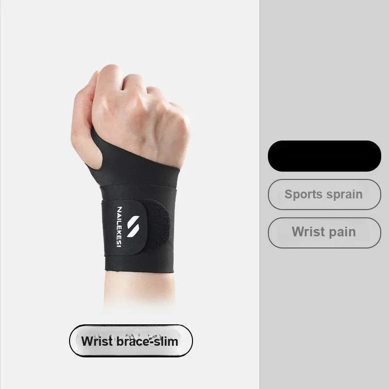 NAILEKESI Fitness Sprain/Fracture Volleyball Basketball Net Ball Badminton Wristbands Breathable And Protective Unisex-5
