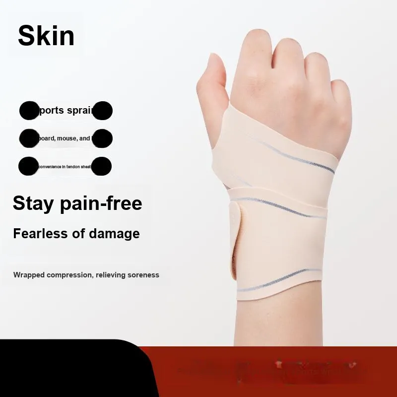 361° Wristbands Breathable Compression Slip Resistant Cotton Polyester Elastane Blend Unisex Comprehensive Protective-9