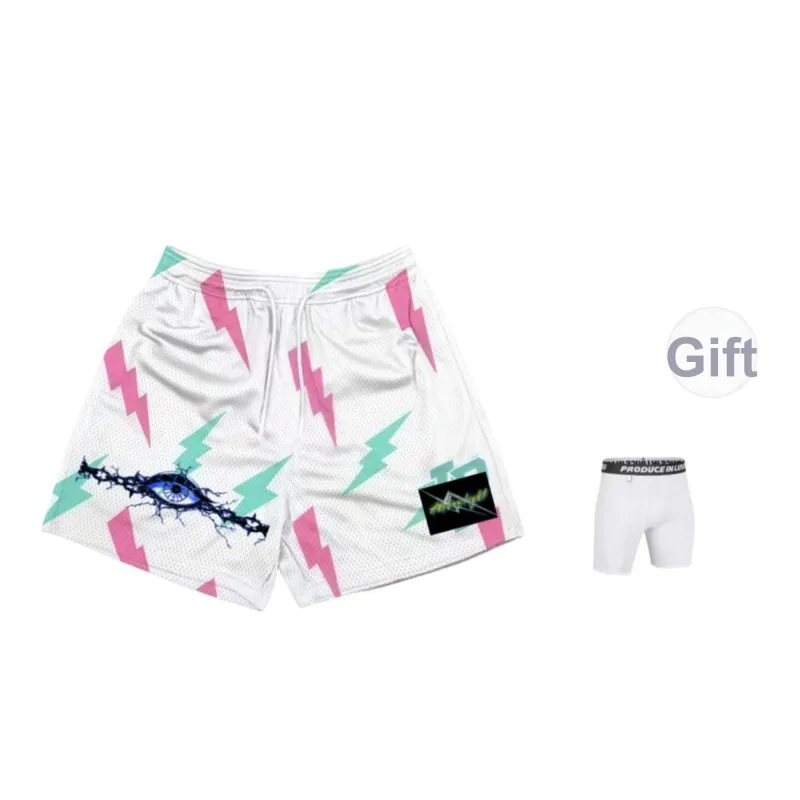 AMBER LIGHT Basketball Shorts Unisex-2