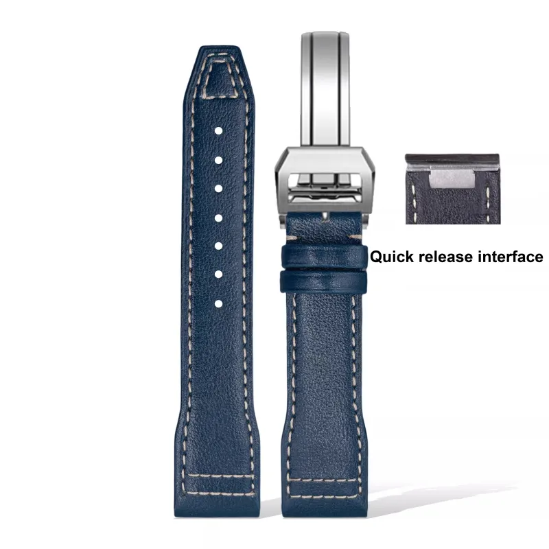 Yuloran Watch Band Global Compatibility Genuine Leather Material-28