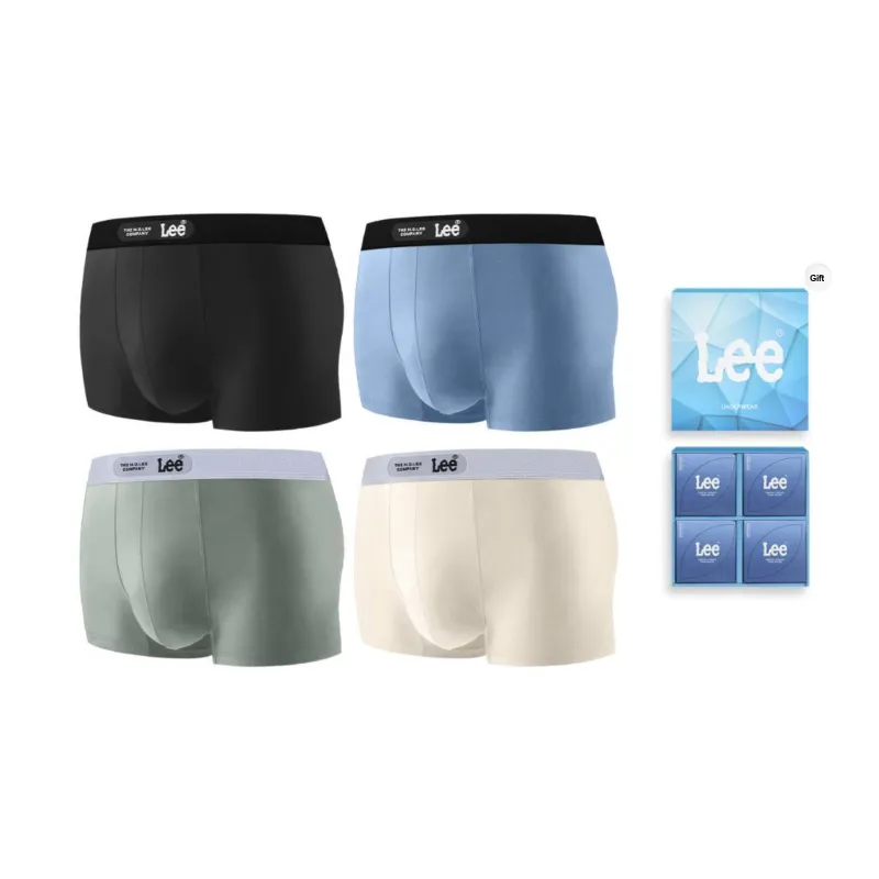 Lee Buddy Lee Series Underpants Men's Box 4 Pack-20