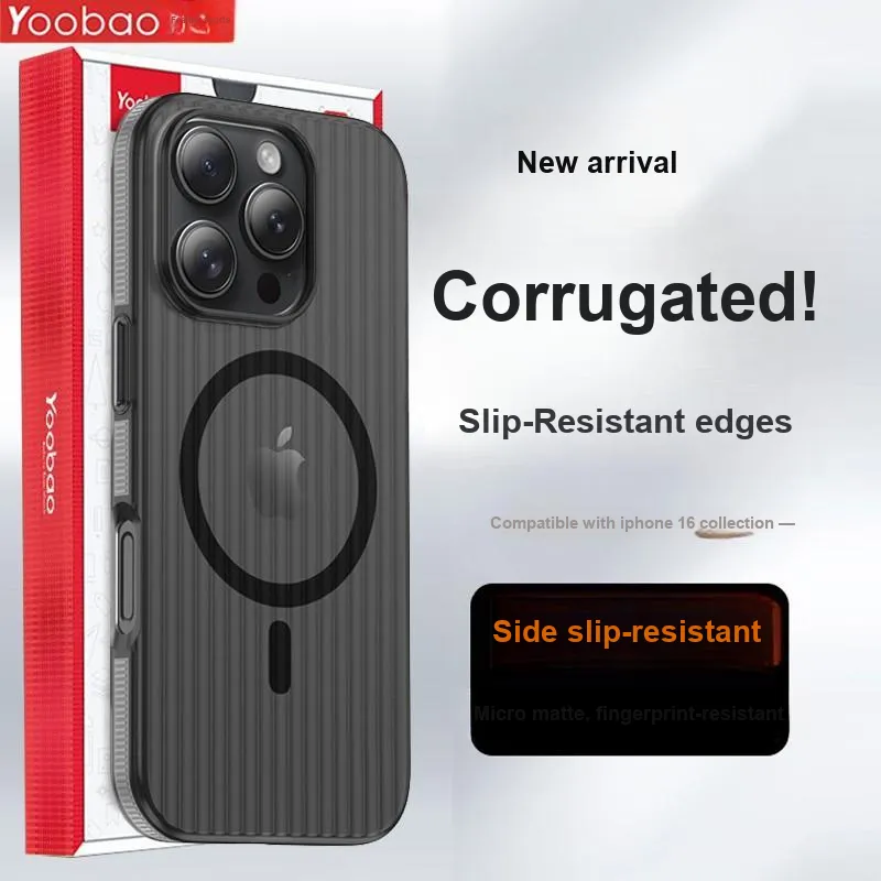 Yoobao ABS+PC Material Magnetic Phone Cases Compatibility With Apple 16/15/14/Plus/13/12/Pro/Max-4