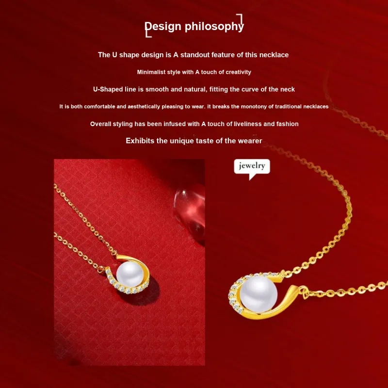 LAOMIAO Pearl Necklaces Women's-2