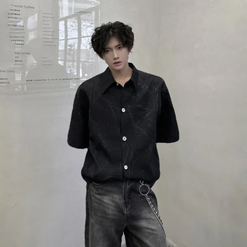 TESTUNG British Design Premium Thin Short Sleeved Shirt Unisex-17