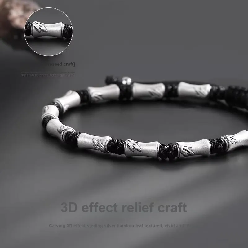 Shang Yinfu 999 Fine Silver Pure Silver Bracelets Women's-2
