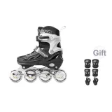 [Flagship-Black]Protective Gear 6-Piece Set+Roller Skating Gift Pack