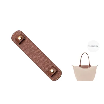 FANJI Cow Leather Bag Accessory Women's Brown Gold Buckle/Black With Silver Buckle