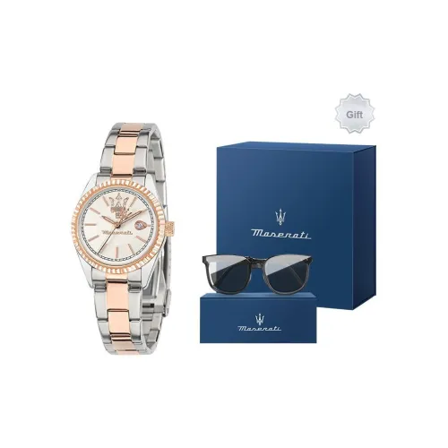 Maserati Кварцевые часы Розовое золото Циферблат Женские часы