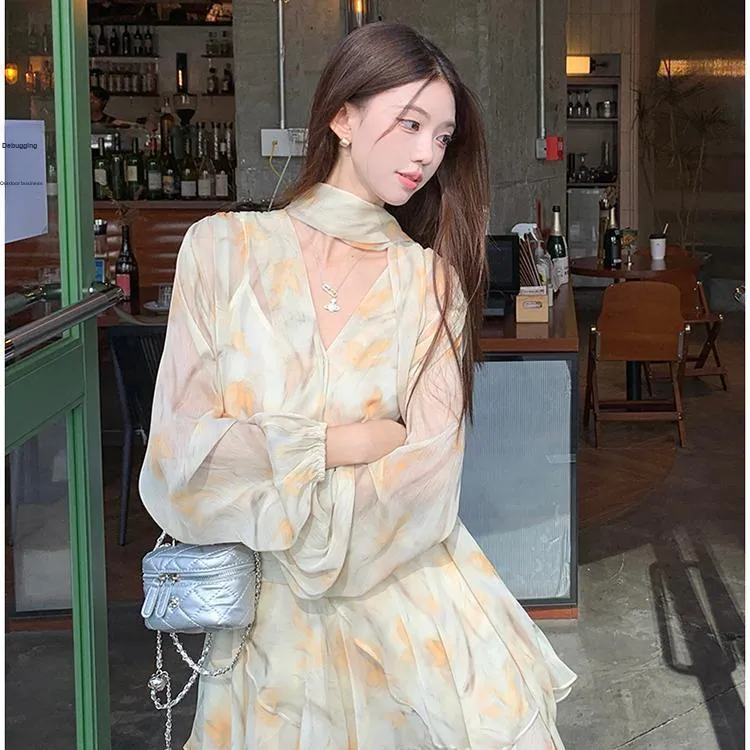 YGPRW Long Sleeved Dress Women's-2