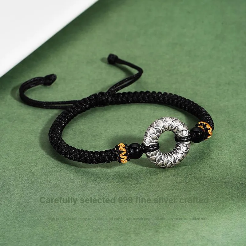 Xuanman 999 Fine Silver Bracelets Men's-2