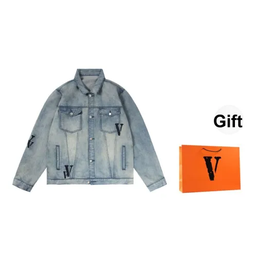 VLONE SS23 Унисекс Джинсовые куртки