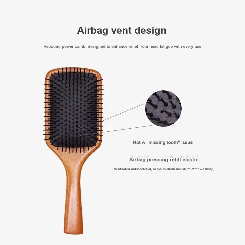The East Is Shiny Home Use Volumizing And Anti Dandruff Air Cushion Comb Anti Static-3