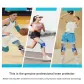 Single-Gray Black[5D Urban Techwear Basketball Knee Protector]