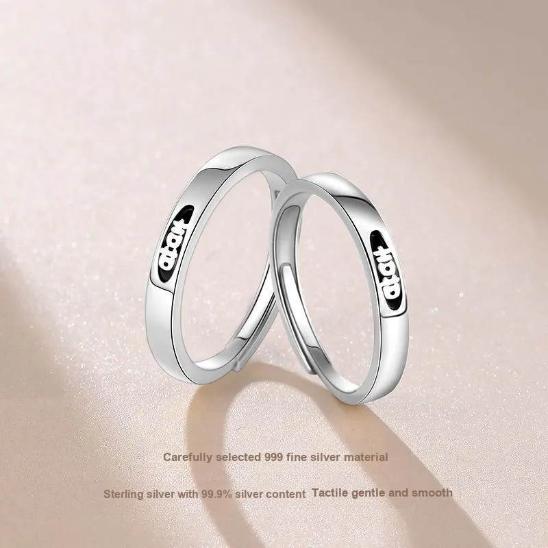 U state 999 Fine Silver Rings Unisex-3