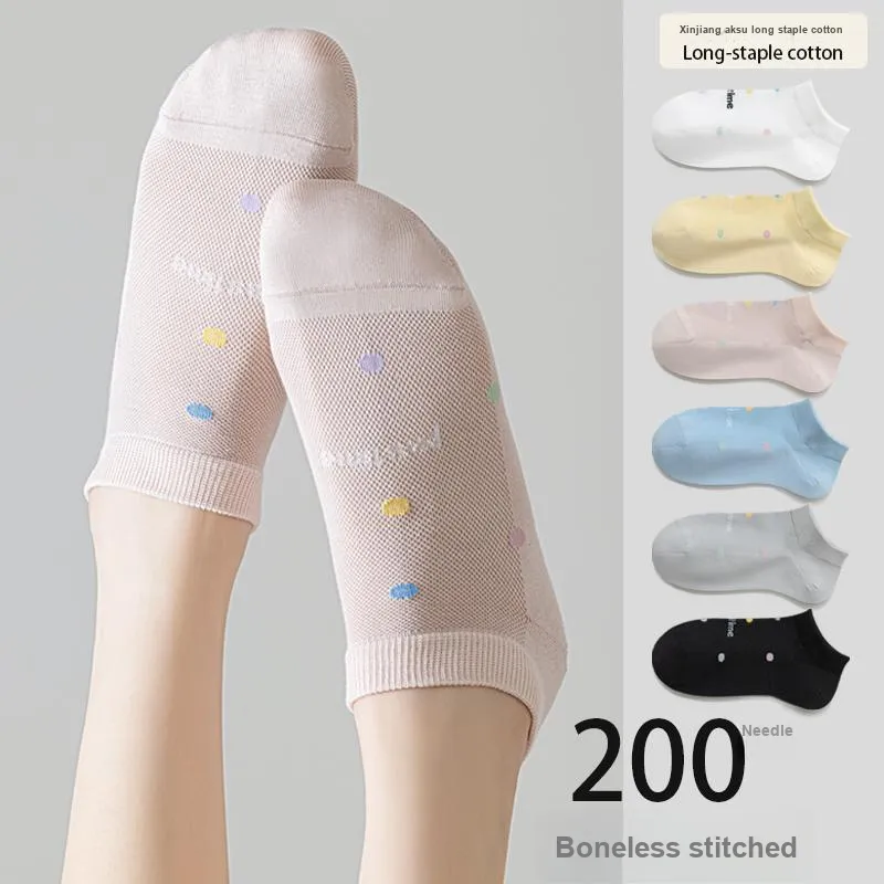MIIOW Trend Party Series Ankle Socks Women's Shopping Bag 3 Pack-2