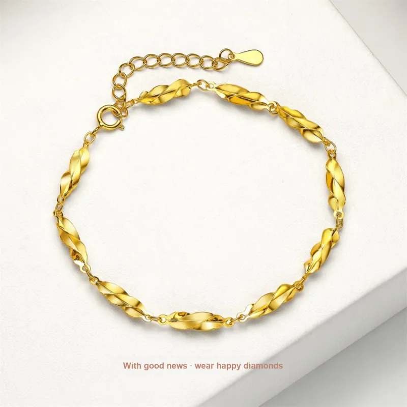 SEAZA S925 Silver Bracelets Women's Yellow-1