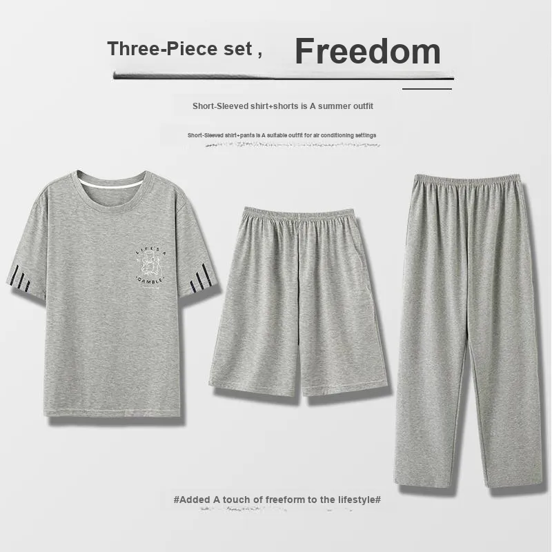 Mulong family Men Pajama Sets-2