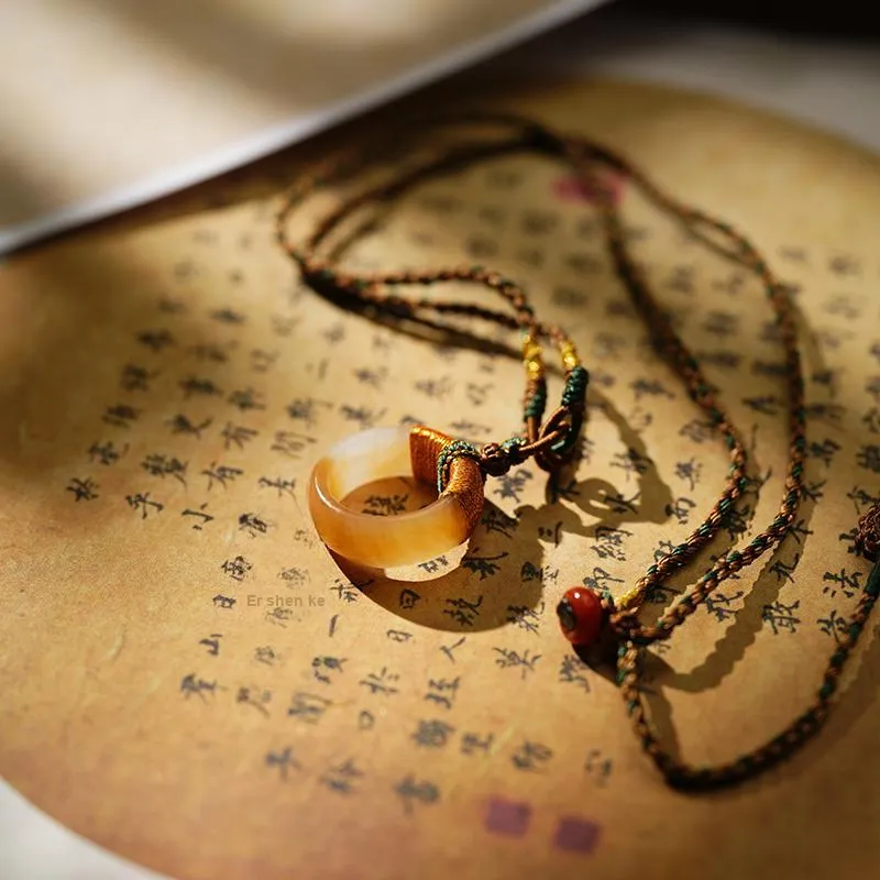 FANHAOGANG JADE Pendants Sugar Jade Unisex-1