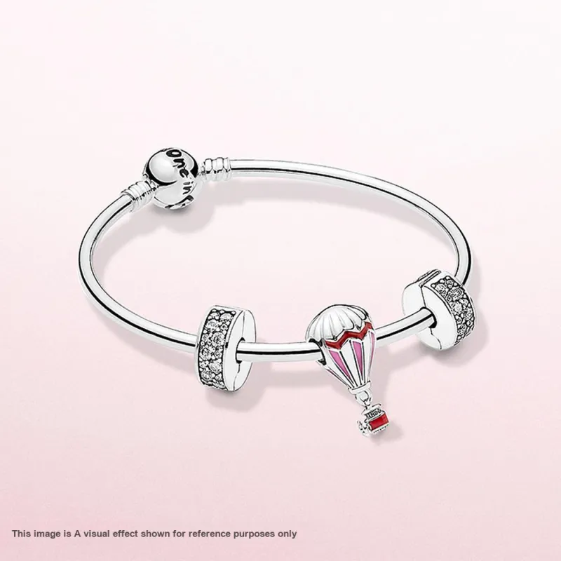 Pandora S925 Silver Bangles Unisex-3