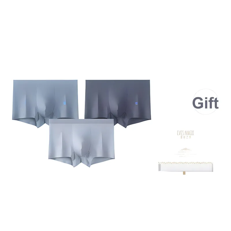XIA.WA.ZHI.XIU Underpants Men's Box 3 Pack-5