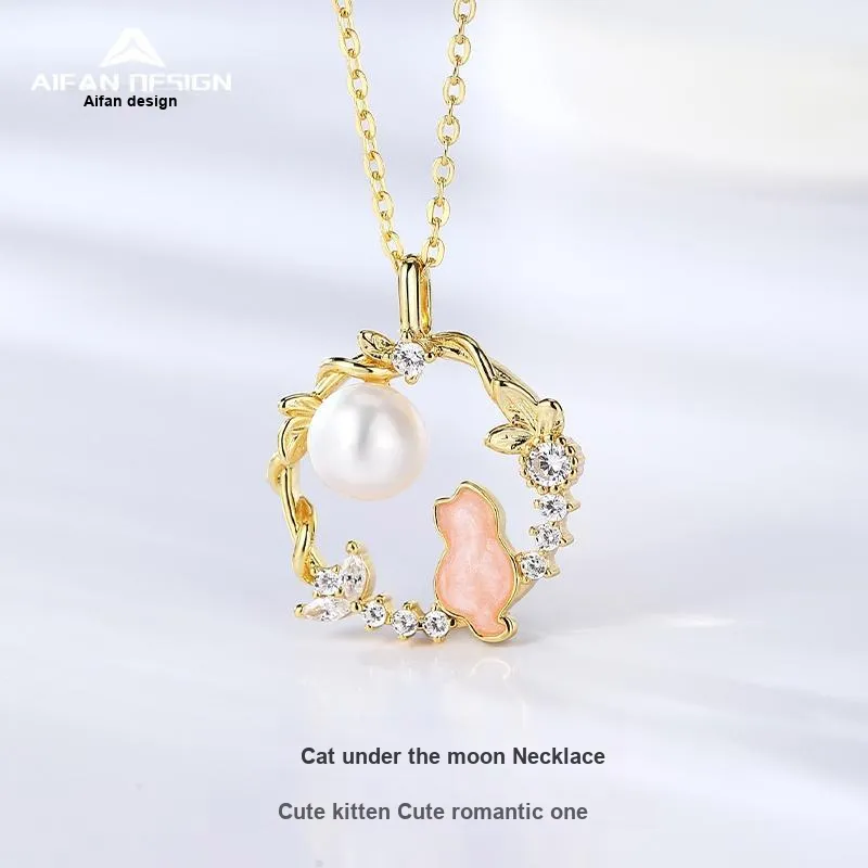 LAOMIAO S925 Silver Necklaces Women's-1