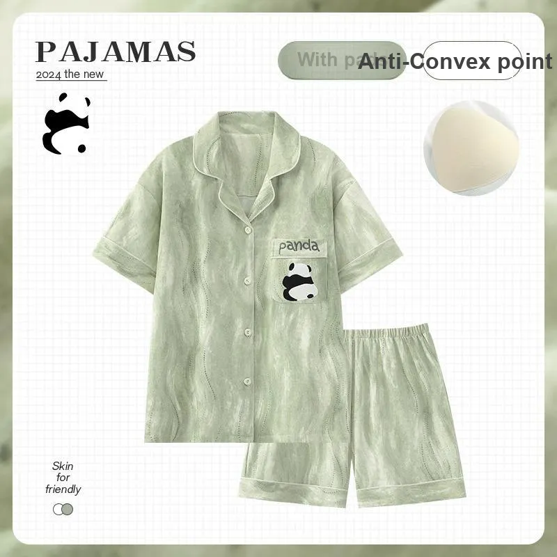 O'MESIK Pajama Set Women's Green-1
