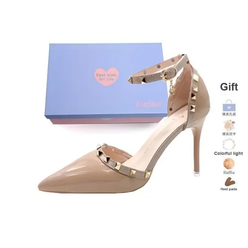 Xingdiman Низкий каблук Высокие каблуки Женские Набор в подарочной коробке